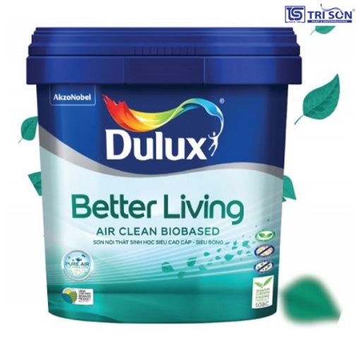 sơn dulux better living Air Clean c896B siêu bóng sơn nước nội thất sinh học