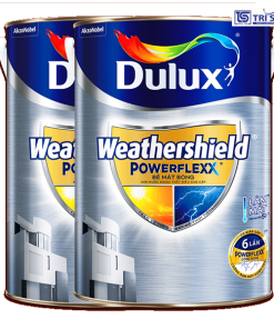 sơn ngoại thất Dulux Weathershield Powerflexx siêu cao cấp GJ8B