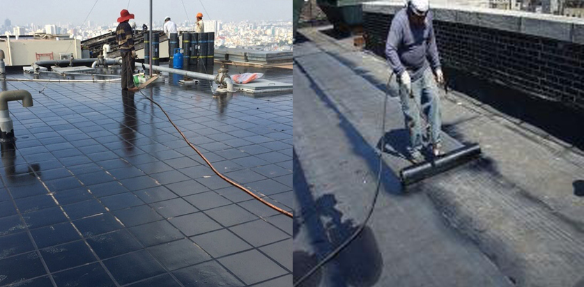biện pháp thi công chống thấm sàn mái 