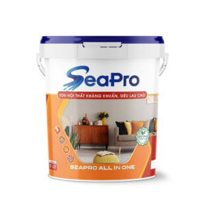 Seapro All In One – Sơn nội thất kháng khuẩn, siêu lau chùi 17L