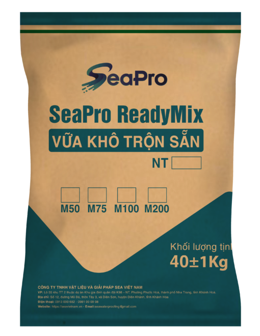 Vữa khô trộn sẵn SeaPro ReadyMix